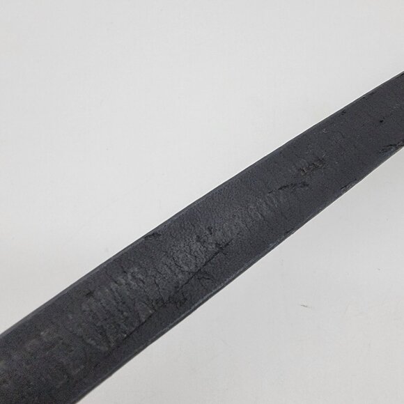 WORTHINGTON BELT BLACK GOLD TONE BUCKLE SZ M SKINNY BELT 34‎ NWT Vintage Classic - Picture 8 of 8